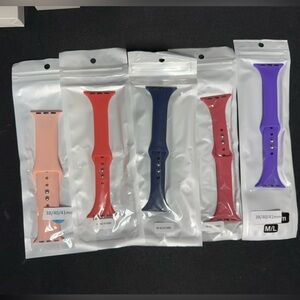 NEW Smart Watch 5 PC Bands Set - size 38/40/41mm